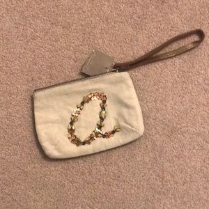 Anthropologie small wristlet